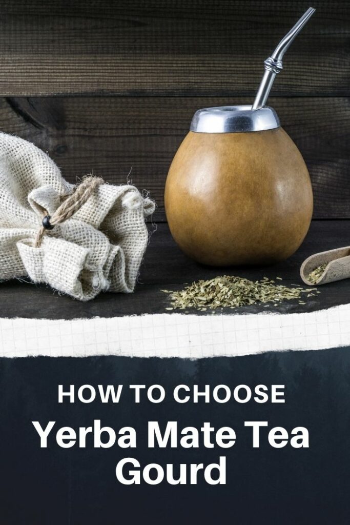 Yerba Mate Tea Gourd pin