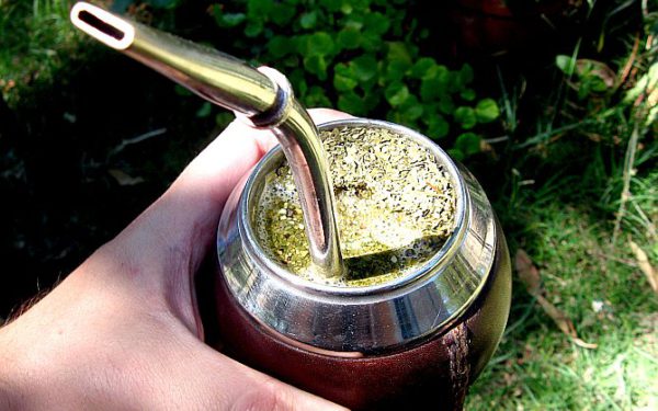 The traditional way to enjoy yerba mate tea