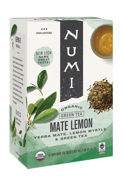 Numi Organic Tea Mate Lemon