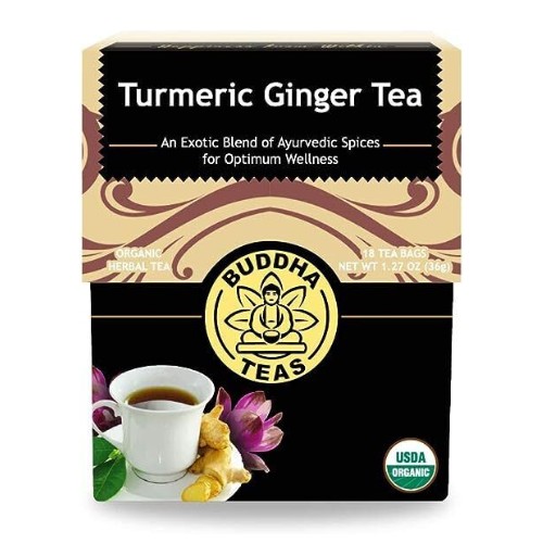 Buddha Teas Turmeric Ginger Tea Bags