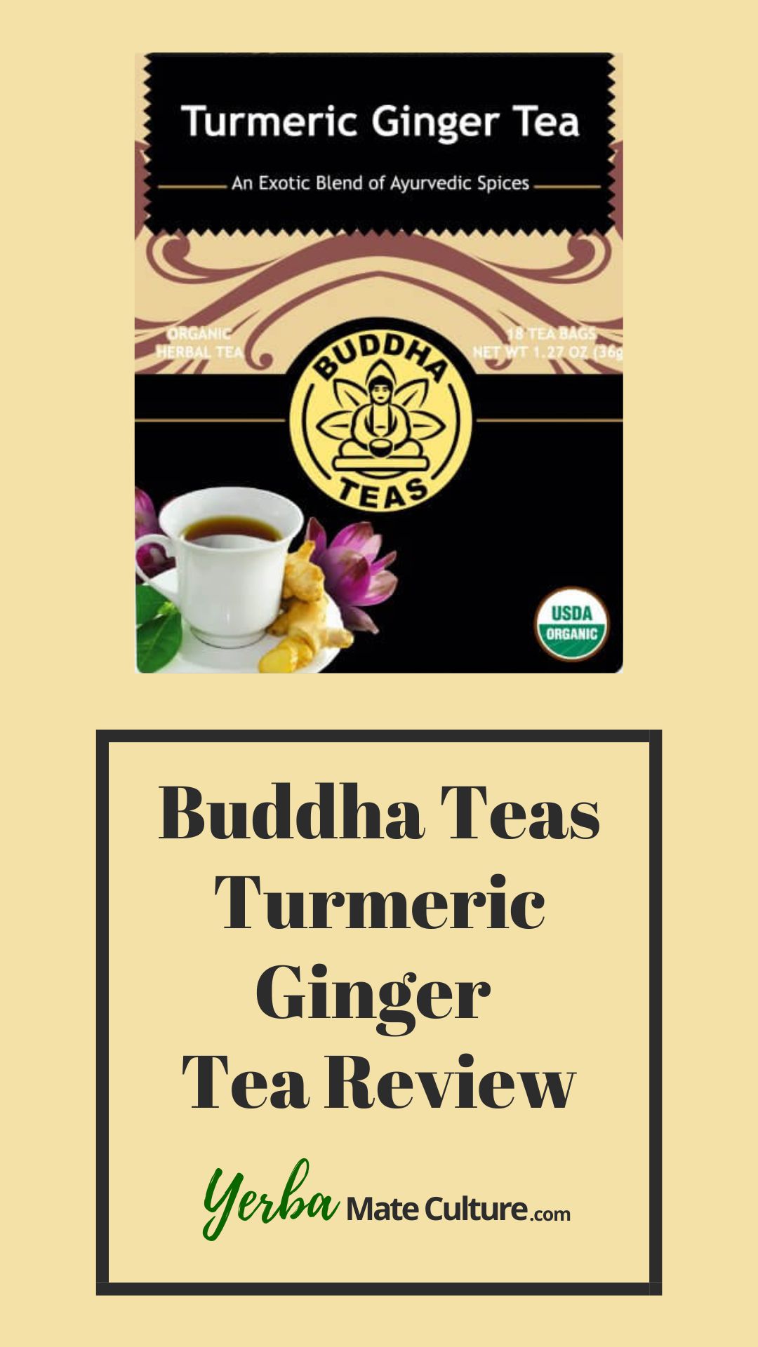 Buddha Teas Turmeric Ginger Tea Review