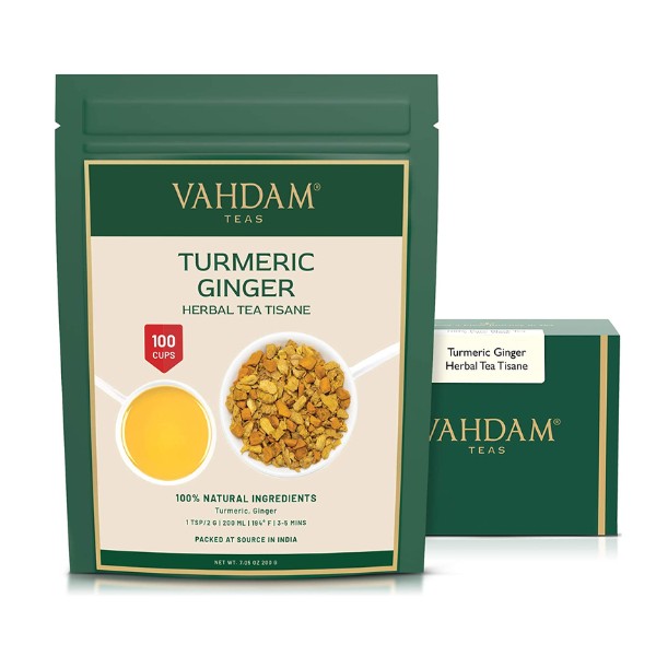 Vahdam - Turmeric + Ginger Tea