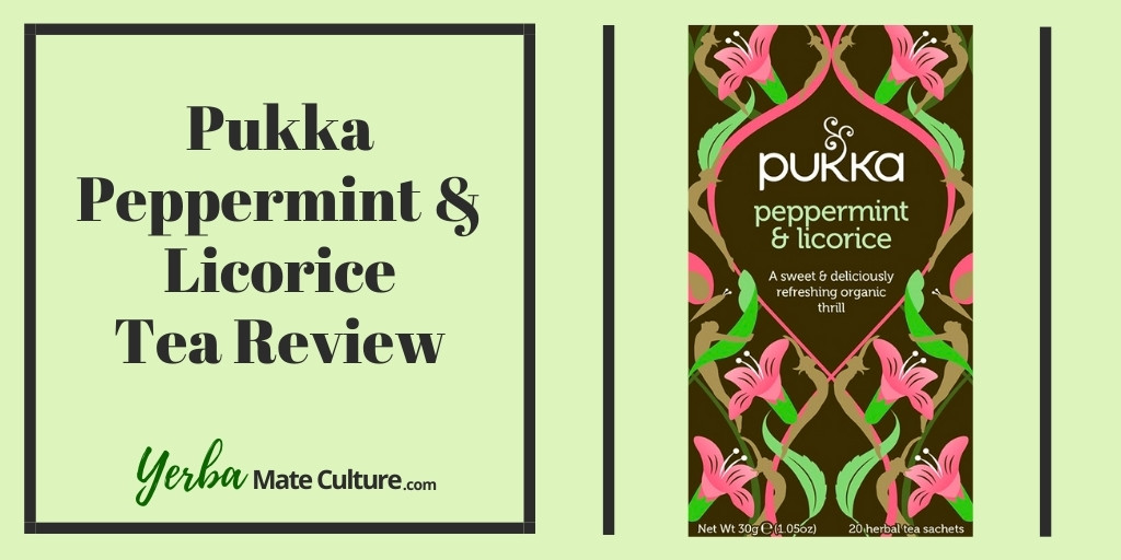 Pukka Peppermint Licorice Organic Tea Bags Review