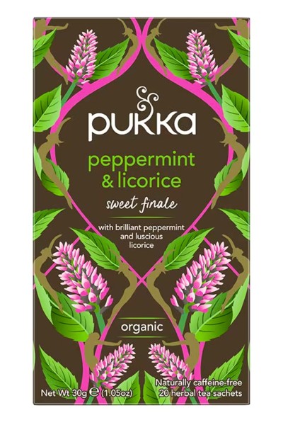 Pukka Peppermint & Licorice Organic Tea Bags