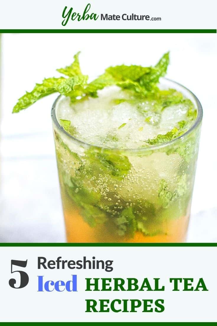 refreshing iced herbal tea recipes