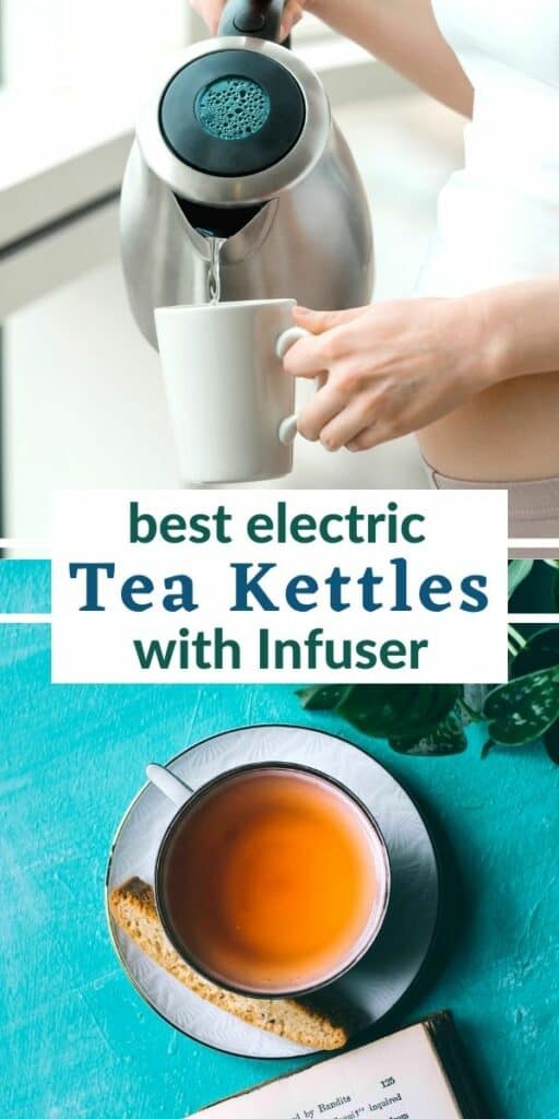 electric kettles with infuser