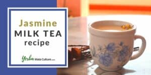 Jasmine Milk Tea and Boba Tea Recipe