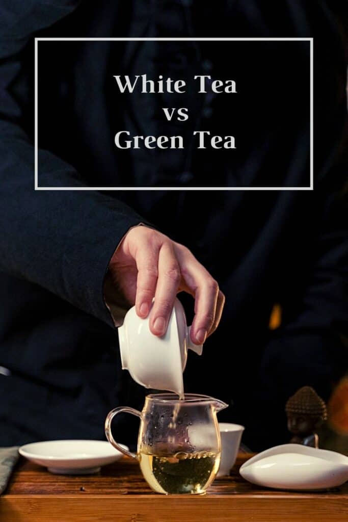 white tea and green tea