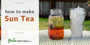 How to Make Sun Tea in a Jar or Pitcher