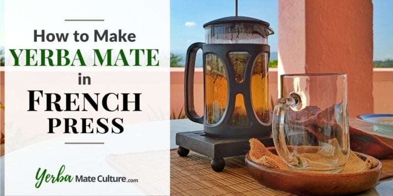 How to make yerba mate in French press