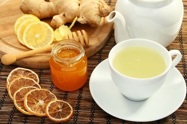 ginger tea honey