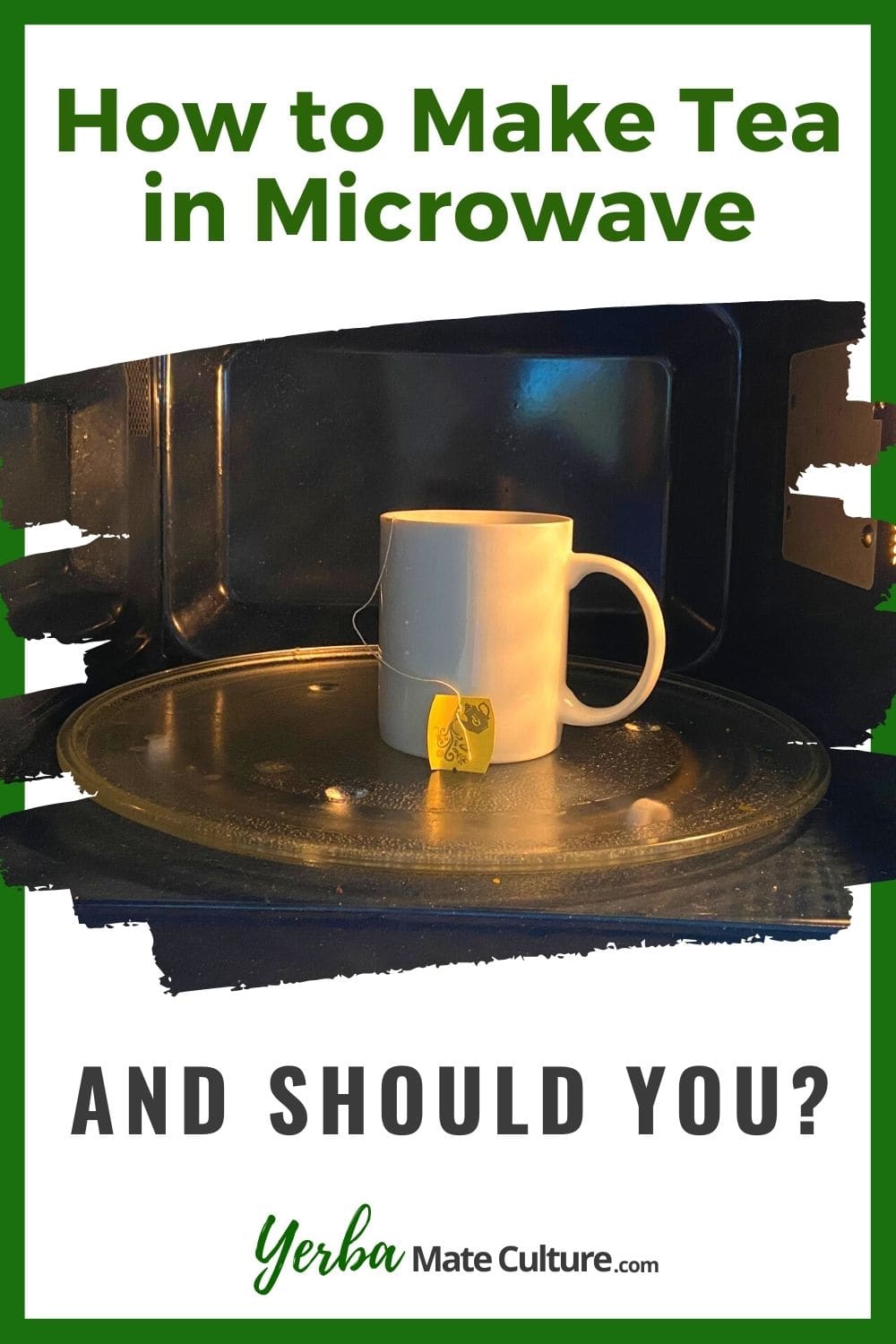 How to Make Tea in Microwave pin