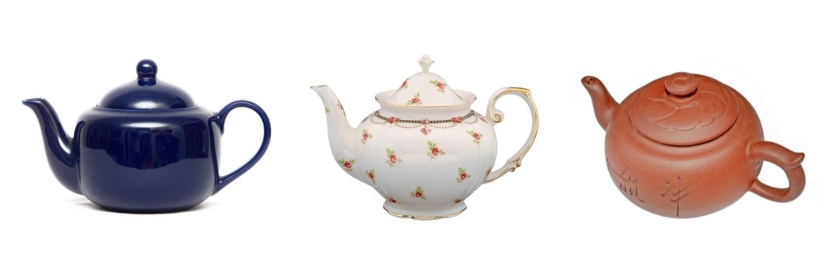 types of ceramic teapots