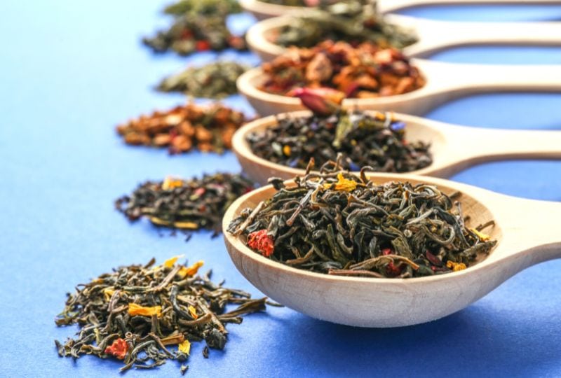 different types of detox teas