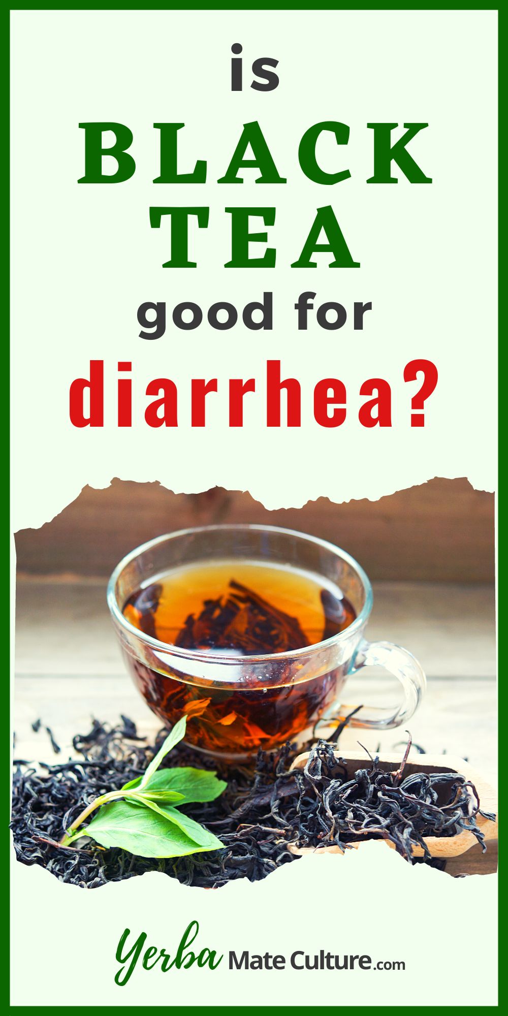 Black Tea for Diarrhea