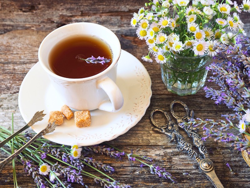 chamomile lavender tea